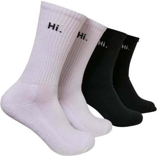 Mister Tee HI - Bye Socks 4-Pack black/white 39-42
