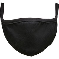 Build your Brand Cotton Face Mask 2-Pack black