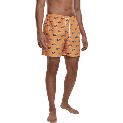 Merchcode Fanta Logo AOP Swimshorts orange XS