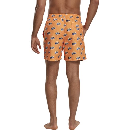 Merchcode Fanta Logo AOP Swimshorts orange XS