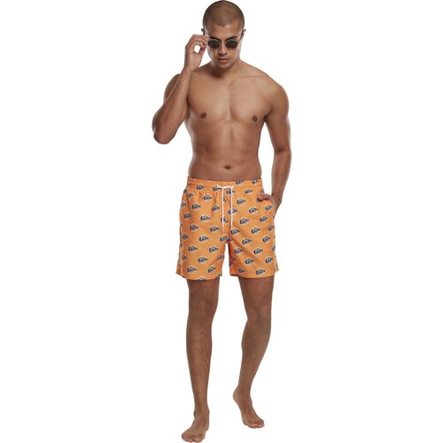 Merchcode Fanta Logo AOP Swimshorts orange XS