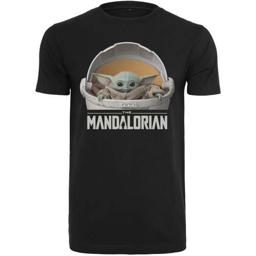 Merchcode Baby Yoda Mandalorian Logo Tee