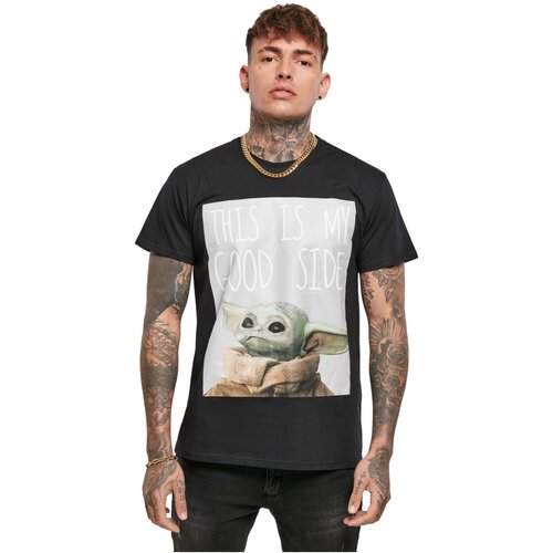 Merchcode Baby Yoda Good Side Tee black XXL