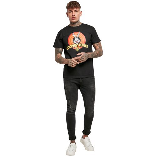 Merchcode Looney Tunes Bugs Bunny Logo Tee black M