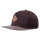 Djinns 6 Panel Snapback Cap GlenCheck brown