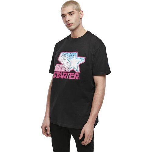 Starter Multicolored Logo Tee blk/pink XS