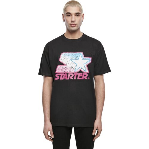 Starter Multicolored Logo Tee blk/pink XS