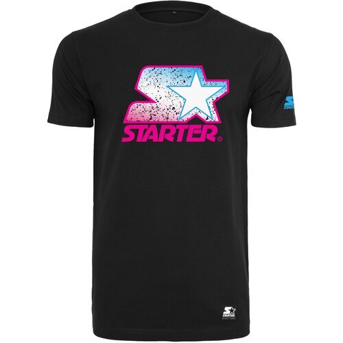 Starter Multicolored Logo Tee blk/pink XS