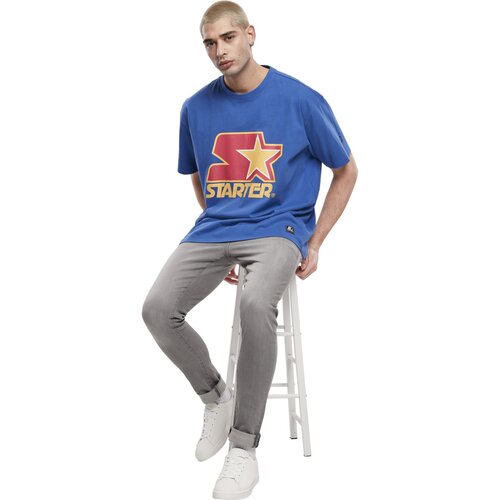 Starter Colored Logo Tee blue/red/yellow S