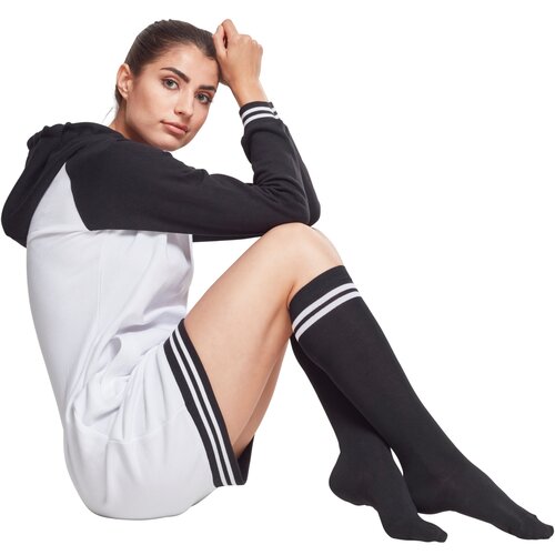 Urban Classics Ladies College Socks black / white