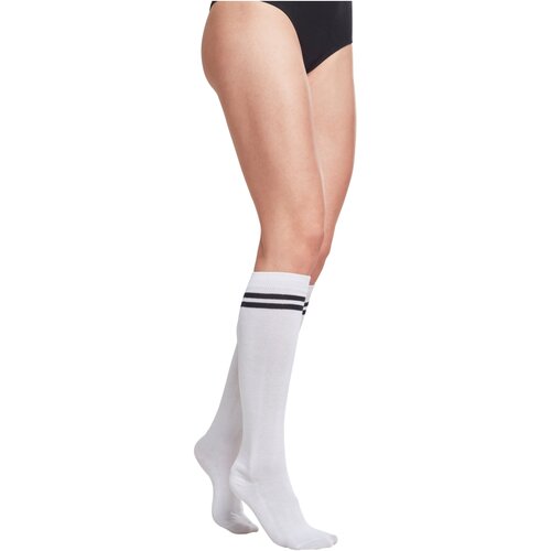 Urban Classics Ladies College Socks white / black