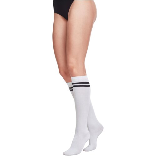 Urban Classics Ladies College Socks white / black