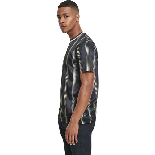 Southpole Thin Vertical Stripes AOP T-Shirt navy XL