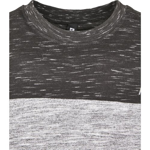 Southpole Color Block Tech Tee marled grey L