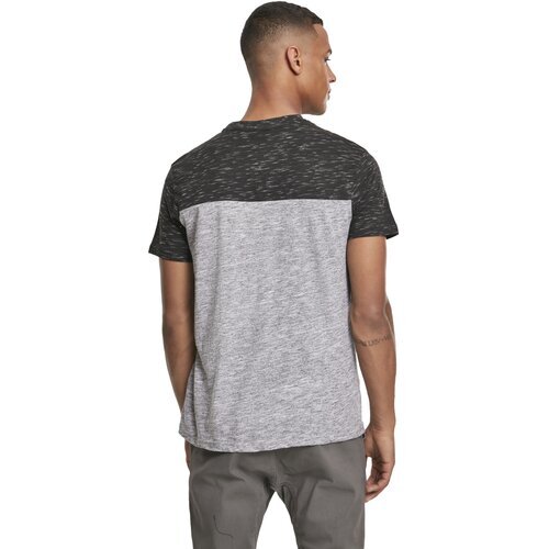 Southpole Color Block Tech Tee marled grey M