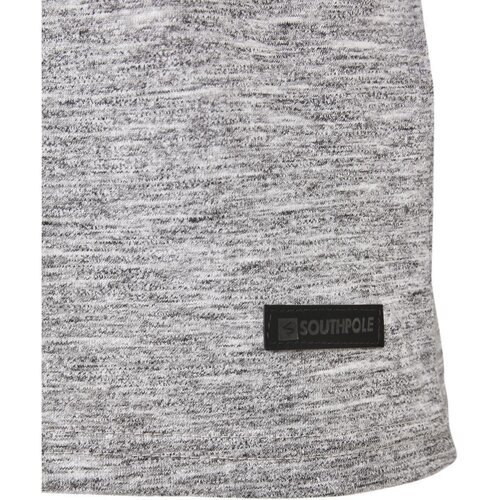 Southpole Color Block Tech Tee marled grey M