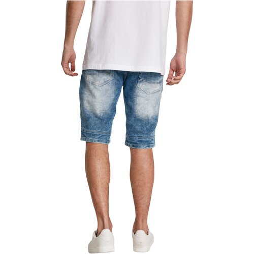 Southpole Biker Denim Shorts lt.sand blue 38