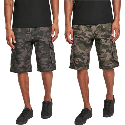 Southpole Belted Camo Cargo Shorts Ripstop