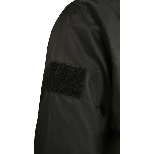 Brandit Hooded MA1 Bomber Jacket black/black L
