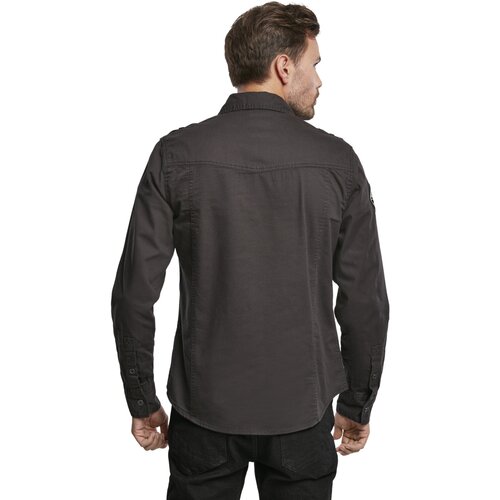 Brandit Luis Vintageshirt black 5XL