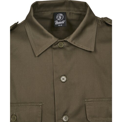 Brandit Short Sleeves US Shirt olive  M