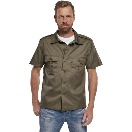 Brandit Short Sleeves US Shirt olive  7XL