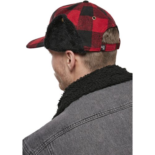 Brandit Lumberjack Winter Cap red/black one size