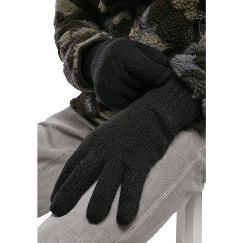 Brandit Knitted Gloves black L