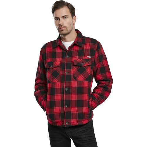 Brandit Lumberjacket red/black 3XL
