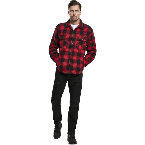 Brandit Lumberjacket red/black 3XL