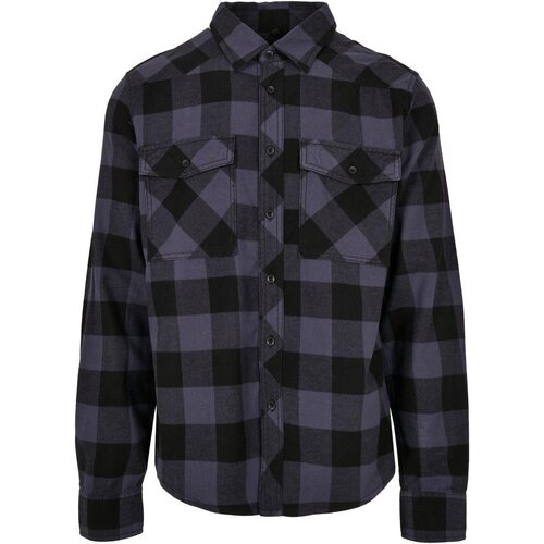 Build your Brandit Checkshirt black/grey XXL