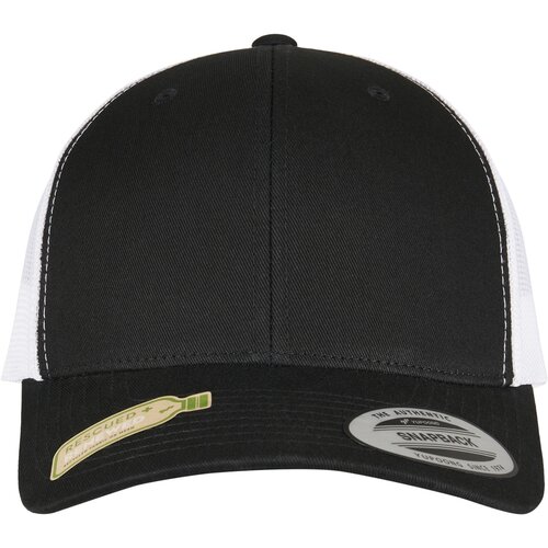 Yupoong YP Classics Recycled Retro Trucker Cap 2-TONE blk/wht one size