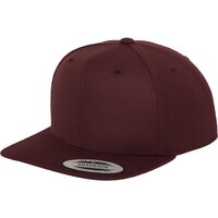 Yupoong Classic Snapback maroon one size
