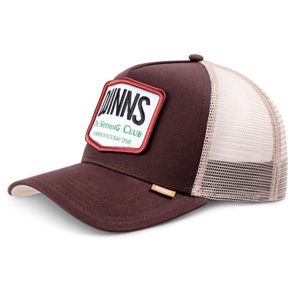 Djinns HFT Cap Nothing Club #2 HeatDye Dark Brown