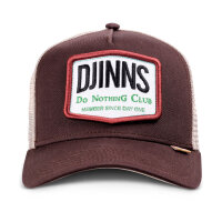 Djinns HFT Cap Nothing Club #2 HeatDye Dark Brown