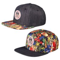 Djinns 6P Snapback Frida Linen Cap