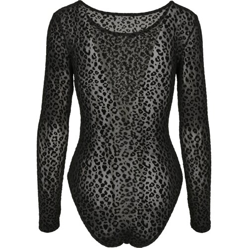 Urban Classics Ladies Flock Lace Body black 5XL