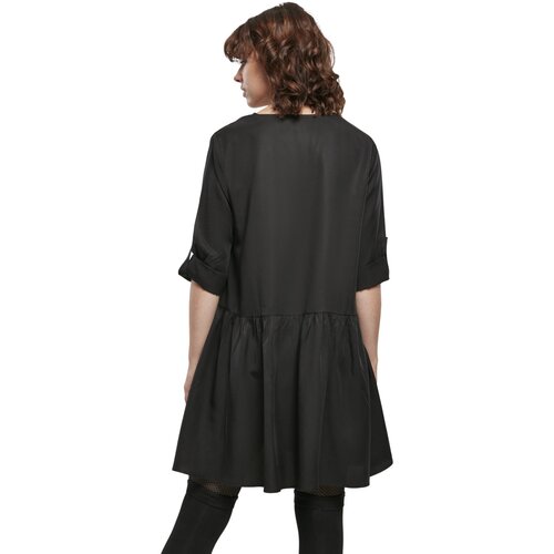 Urban Classics Ladies Babydoll Shirt Dress black S