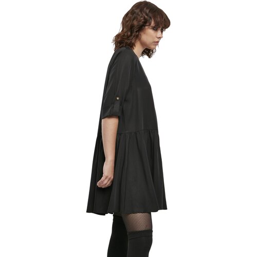 Urban Classics Ladies Babydoll Shirt Dress black XS