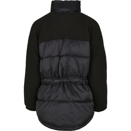 Urban Classics Ladies Sherpa Mix Puffer Jacket black XS