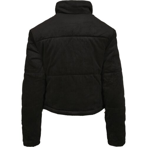 Urban Classics Ladies Corduroy Puffer Jacket black 3XL