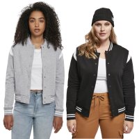 Urban Classics Ladies Organic Inset College Sweat Jacket