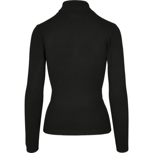 Urban Classics Ladies Basic Turtleneck Sweater black S