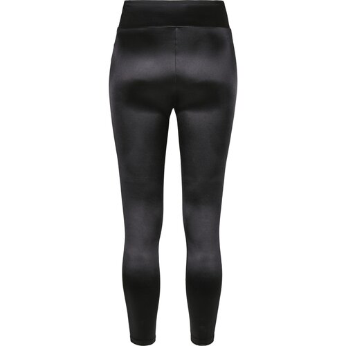 Urban Classics Ladies Shiny High Waist Leggings black 5XL