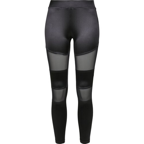 Urban Classics Ladies Shiny Tech Mesh Leggings black M