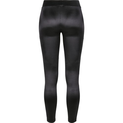 Urban Classics Ladies Shiny Tech Mesh Leggings black M