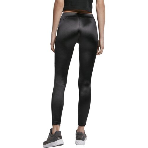 Urban Classics Ladies Shiny Tech Mesh Leggings black M