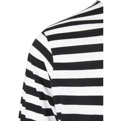 Urban Classics Regular Stripe LS white/black 4XL