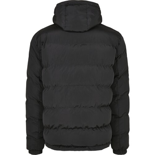 Urban Classics Reversible Hooded Puffer Jacket black/woodcamo L
