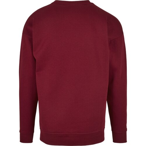 Urban Classics College Print Crew burgundy L